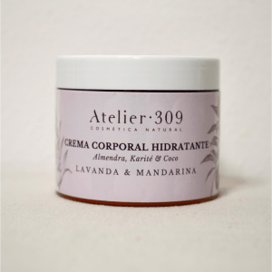 crema corporal hidratante lavanda y mandarina